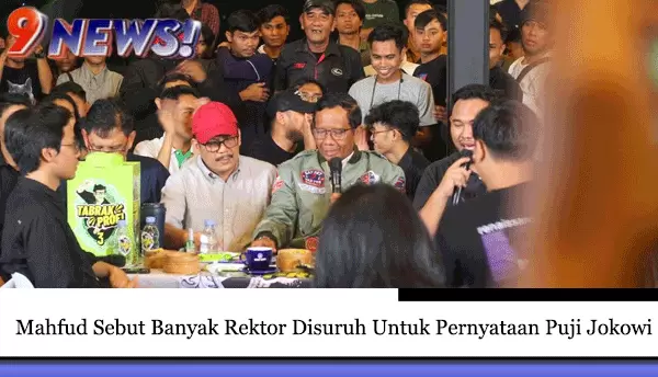 Mahfud-Sebut-Banyak-Rektor-Disuruh-Untuk-Pernyataan-Puji-Jokowi