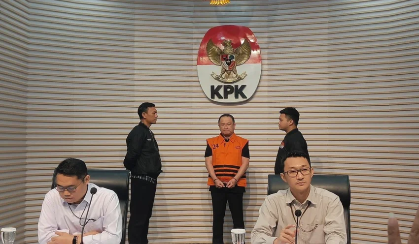 Kasus Suap MA, KPK Resmi Tahan Menas Erwin
