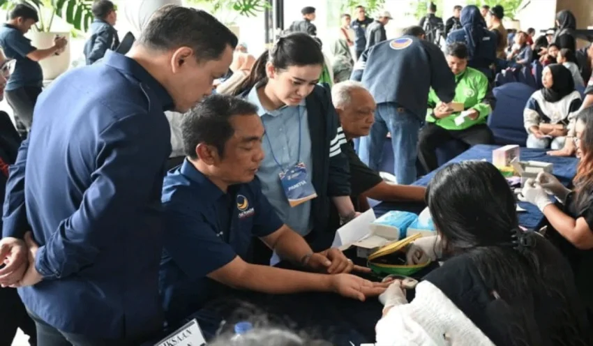 NasDem Gelar Pemeriksaan Kesehatan Gratis Untuk Cegah Penyakit Modern NasDem Gelar Pemeriksaan Kesehatan Gratis Untuk Cegah Penyakit Modern