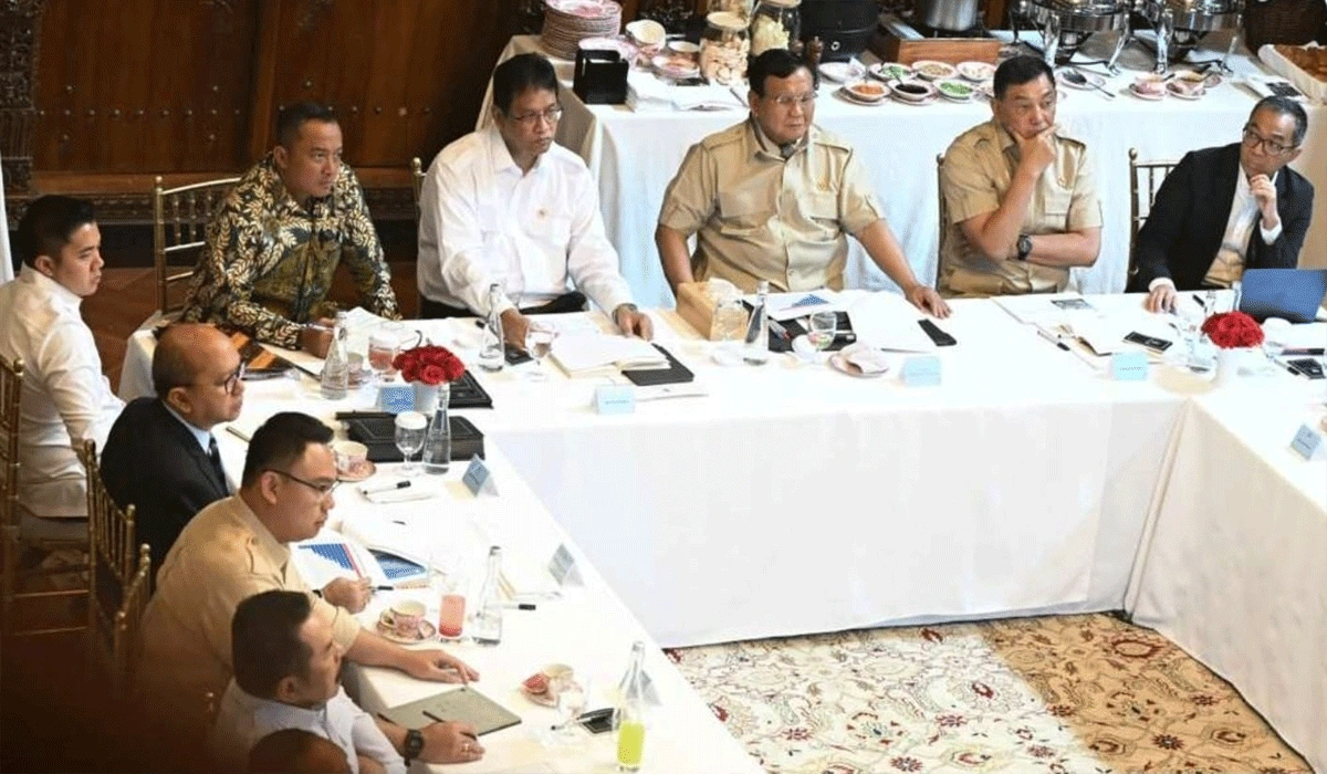 Prabowo Beri Tiga Arahan Strategis Di Rapat Kabinet Merah Putih