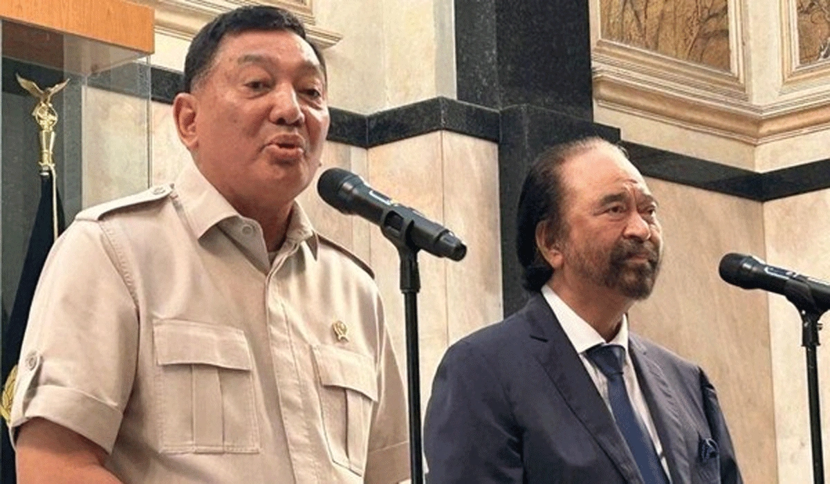 Surya Paloh Dan Sjafrie Bahas Stabilitas Nasional Di Tengah Dinamika Politik