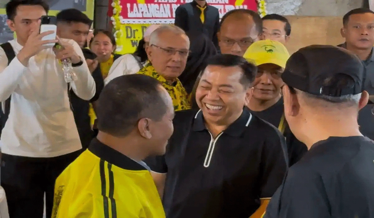 Klarifikasi Bahlil, Setya Novanto Hadir Bukan Masuk Struktur Golkar