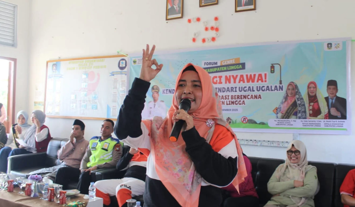 Bupati Lingga Hadiri Sosialisasi Forum GenRe di SMAN 1 Singkep Pesisir Bupati Lingga Hadiri Sosialisasi Forum GenRe di SMAN 1 Singkep Pesisir