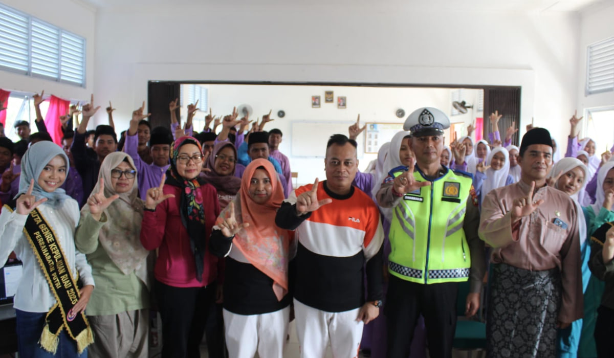 Polisi Ingatkan Pelajar Patuhi Aturan demi Keselamatan Berkendara